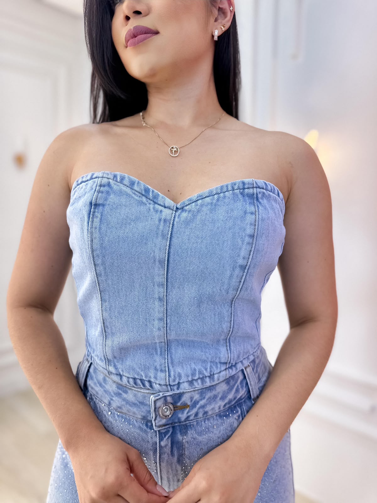 CROPD'S JEANS 100% ALGODAO